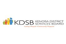 Kenora District Services Board logo – delivering essential services including housing, early learning, emergency medical services, and social support across Northwestern Ontario